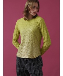 :ETHROF（イーサオブ）の「METALLIC PRINT TOPS（シャツ/ブラウス）」