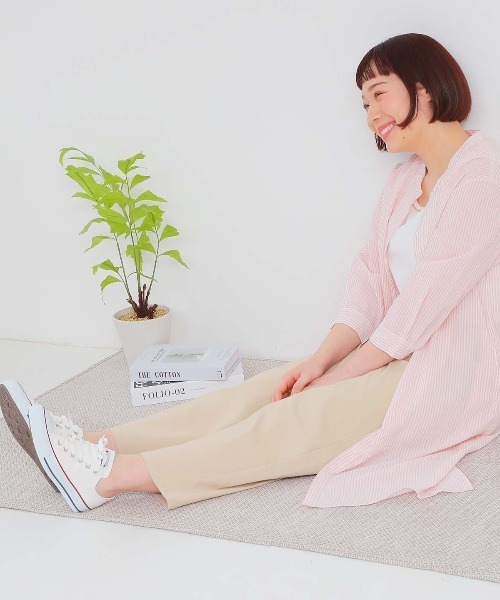 MB mint breeze(エムビーミントブリーズ)の「【L~6L 大きいサイズ】ストレッチカーブパンツ(その他パンツ・レディース・ベージュ/ブラック/オフホワイト・6L/5L/4L/3L/LL)」の8枚目の写真