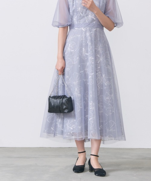 Cupid Heart(キューピッドハート)の「【Cupid Heart】結婚式用!タックデザイン・マグネット式パーティーバッグ(ショルダーバッグ・レディース・ブラック/シルバー/ベージュ・MEDIUM)」の9枚目の写真