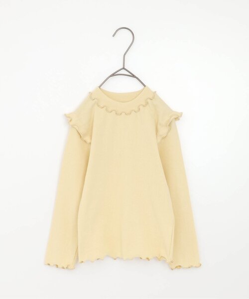 p.premier（ピードットプルミエ）の「【ジュニア対応】ギンガムチェックワンピース&メロウトップスセット（ワンピース・キッズ・ブラック/グリーン/レッド・90/100/110/120/130/140/80）」の4枚目の写真