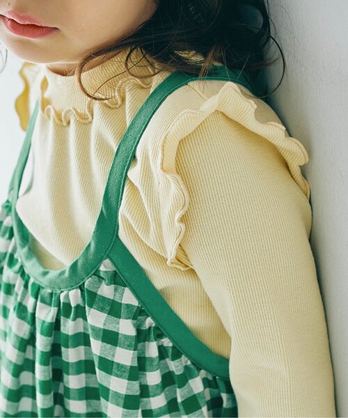 p.premier（ピードットプルミエ）の「【ジュニア対応】ギンガム