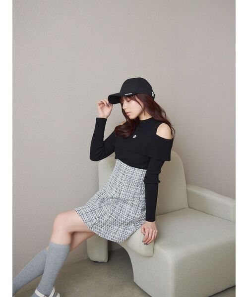 MERCURY DUO MARY QUANT コラボ　キャップ マーキュリーデュオ MERCURYDUO 【MARY QUANTコラボ】デイジー