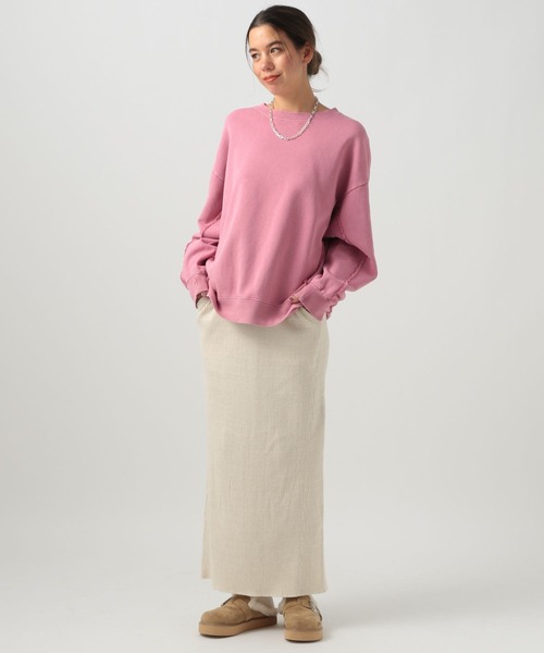 BAYFLOW（ベイフロー）の「[高い伸縮性で動きやすい]リブスカート（スカート・レディース・イエロー/ブルー/ブラック/アイボリー・SMALL/MEDIUM）」の22枚目の写真