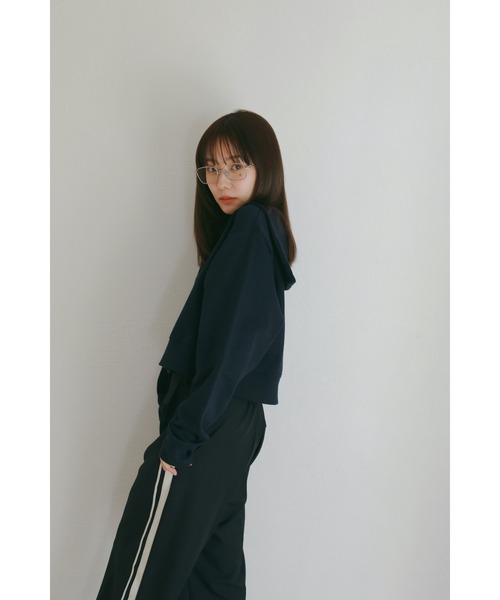 N WITH.（エヌウィズ）の「セーラースウェット（スウェット・レディース・ライトベージュ/ネイビー・FREE）」の5枚目の写真