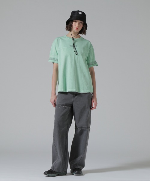 AVIREX（アヴィレックス）の「《直営店限定》HEART LOGO HAT/ハートロゴハット（ハット・レディース・ブラック/ホワイト/パープル・F）」の4枚目の写真