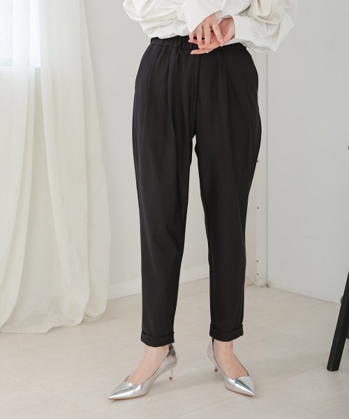Bou Jeloud(ブージュルード)の「【新定番きれいMEパンツ】【36-40サイズ展開】トラックテーパードパンツ(その他パンツ・レディース・グレー系その他/ブラック/パープル/ライム・MEDIUM/SMALL/LARGE)」の20枚目の写真