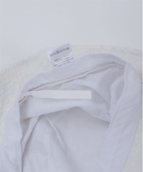 axes femme（アクシーズファム）の「ピーリングバケハ（ハット・レディース・ホワイト/ブラック・FREE）」の12枚目の写真