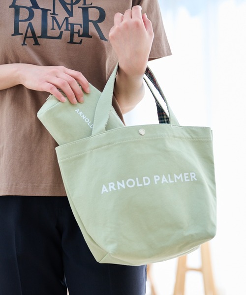 Arnold Palmer(アーノルドパーマー)の「スウェット シェア ボックスポーチ(ポーチ・レディース・グレー/ブラック/ライトグリーン・F)」の3枚目の写真