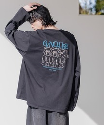 Anui | 【UNISEX/2サイズ展開】GRMベアー三つ子ロンT(Tシャツ/カットソー)