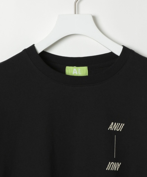 Anui(アニュイ)の「【UNISEX/2サイズ展開】GRMベアー三つ子ロンT(Tシャツ/カットソー・レディース・ブルー/オフホワイト/ブラック・MEDIUM/LARGE)」の4枚目の写真