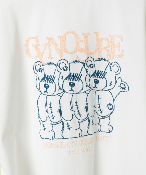 Anui(アニュイ)の「【UNISEX/2サイズ展開】GRMベアー三つ子ロンT(Tシャツ/カットソー・レディース・ブルー/オフホワイト/ブラック・MEDIUM/LARGE)」の15枚目の写真