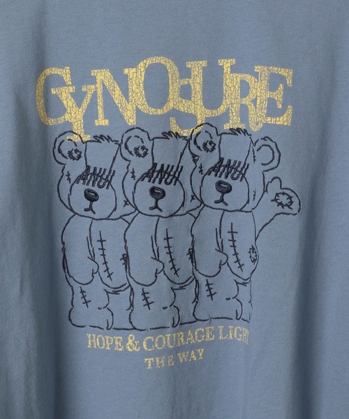 Anui(アニュイ)の「【UNISEX/2サイズ展開】GRMベアー三つ子ロンT(Tシャツ/カットソー・レディース・ブルー/オフホワイト/ブラック・MEDIUM/LARGE)」の18枚目の写真