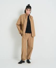 adieu tristesse ワイドパンツ bigi アデュー トリステス リヨセル麻ストライプパンツ】｜【ADIEU TRISTESSE(アデュー