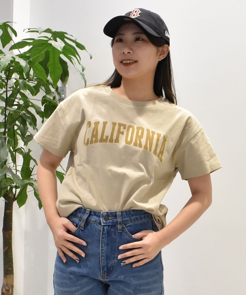 ムラサキスポーツ(ムラサキスポーツ)の「RIKKA FEMME/リッカファム フロントプリントTシャツ RF25SS07(Tシャツ/カットソー・レディース・ホワイト/サックスブルー/ライトベージュ・FREE)」の8枚目の写真