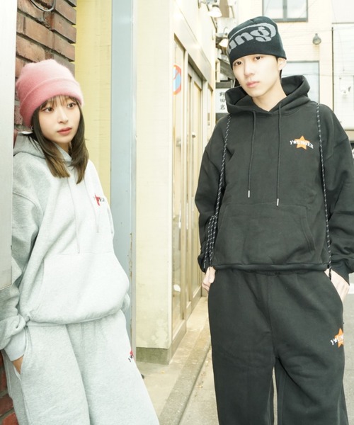 ☺️新品未開封☺️ECHOES OF DUALITY★パーカー★スウェットパンツ 155cm]ピグメントスウェットジョガーパンツ | レディース