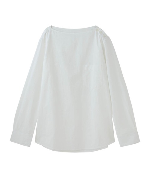 DIET BUTCHER（ダイエットブッチャー）の「DIET BUTCHER/ダイエットブッチャー pullover shirt シャツ（シャツ/ブラウス・メンズ・ブラック/ピンクベージュ/ホワイト・2/3/1）」の2枚目の写真