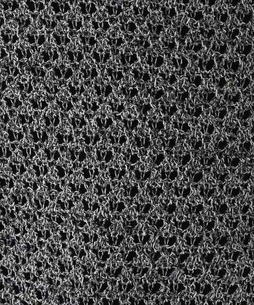 INDIVI（インディヴィ）の「【ファンシー素材】透かし柄ニットベスト（ベスト・レディース・チャコール/オレンジ系4/ベージュ系3・13/15 /38/05）」の8枚目の写真