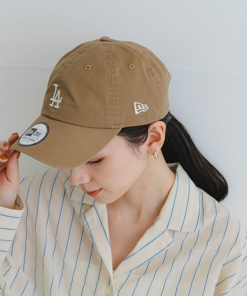 NEW ERA(ニューエラ)の「New Era CC MLB MID LOGO LOSDOD(キャップ・レディース・カーキ・-)」の2枚目の写真