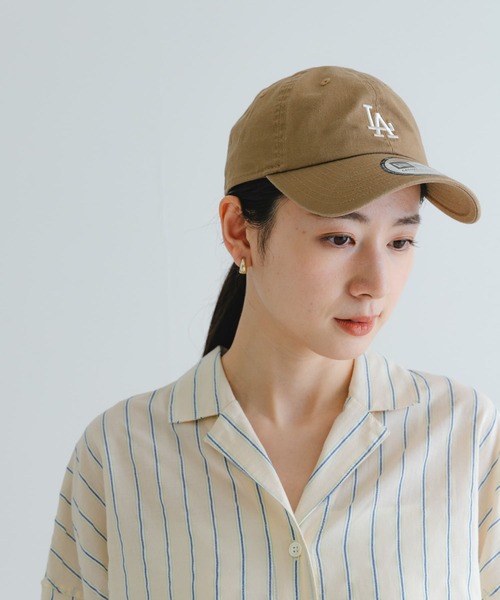 NEW ERA(ニューエラ)の「New Era CC MLB MID LOGO LOSDOD(キャップ・レディース・カーキ・-)」の3枚目の写真