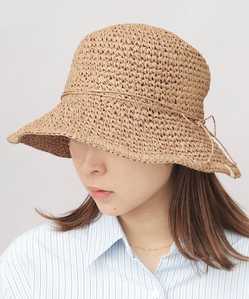 セール】ペーパー 細編み クロシェハット（ハット）｜moz（モズ）の