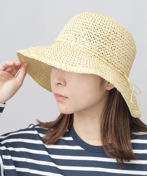 セール】ペーパー 細編み クロシェハット（ハット）｜moz（モズ）の