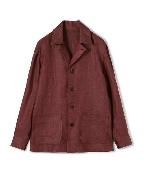 【PILGRIM】トゥモローランドメンズ リネンサマージャケット 48 PILGRIM】トゥモローランドメンズ リネンサマージャケット 48
