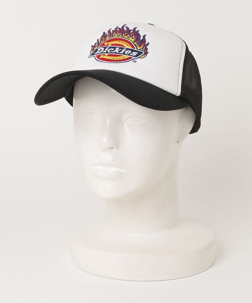 Dickies（ディッキーズ）の「Dickies / DK EX FIRE ICON MESH CAP / 80973500（キャップ・レディース・ブラック/チャコールグレー/ネイビー/レッド・FREE）」の10枚目の写真