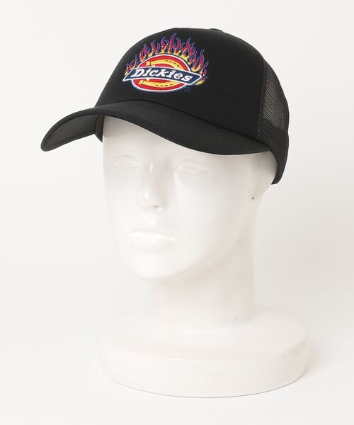 Dickies（ディッキーズ）の「Dickies / DK EX FIRE ICON MESH CAP / 80973500（キャップ・レディース・ブラック/チャコールグレー/ネイビー/レッド・FREE）」の7枚目の写真