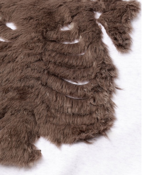 amok（アモク）の「FUR BONDING PULLOVER（スウェット・メンズ・ブラック/ホワイト・S/M/L）」の11枚目の写真