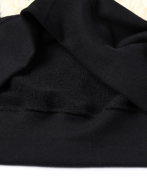 amok（アモク）の「FUR BONDING PULLOVER（スウェット・メンズ・ブラック/ホワイト・S/M/L）」の18枚目の写真