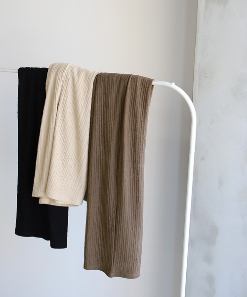 select MOCA（セレクトモカ）の「ワッシャーナロースカート（スカート・レディース・ベージュ/ブラウン/ブラック・FREE）」の21枚目の写真