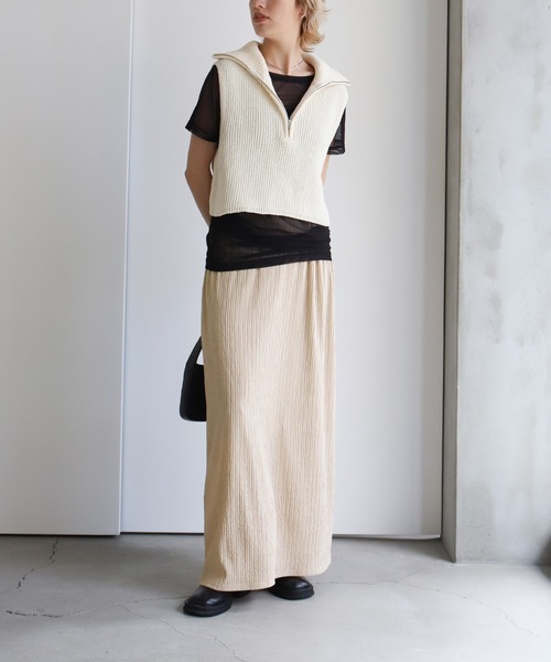ワッシャーナロースカート（スカート）｜select MOCA（セレクトモカ