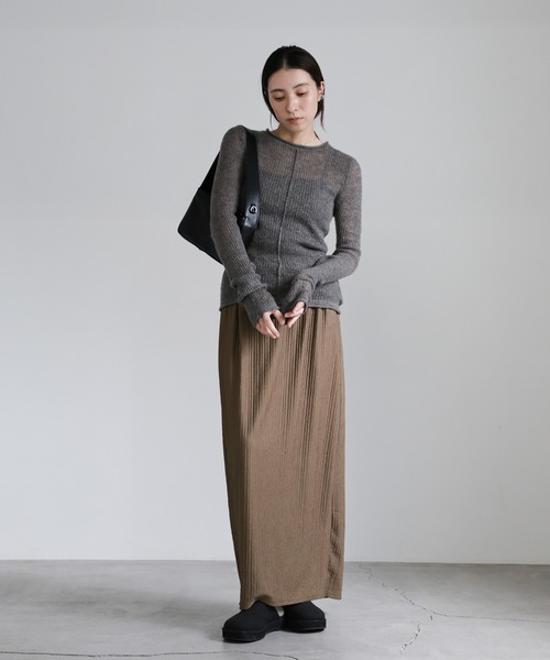ワッシャーナロースカート（スカート）｜select MOCA（セレクトモカ