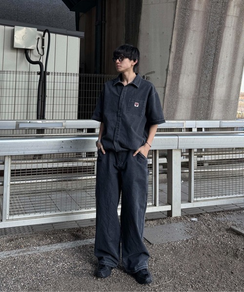 sedacle(セダクル)の「3wayデニムワークシャツ【SETUP着用可能】(シャツ/ブラウス・メンズ・インディゴブルー/ライトブルー/ブラック・LARGE/MEDIUM/SMALL)」の18枚目の写真