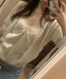 ルネ♡リボンデザイン カーディガン leune｜ルネ（レディース）のカーディガン/ボレロ（リボン）通販