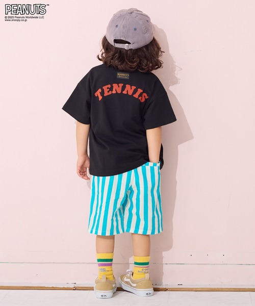 PEANUTS（ピーナッツ）の「【PEANUTS】スヌーピー/プリントTシャツ（Tシャツ/カットソー・キッズ・パープル/ライトグリーン/ブラック/オフホワイト・80/90/95/100/110/120/130/140/150）」の15枚目の写真