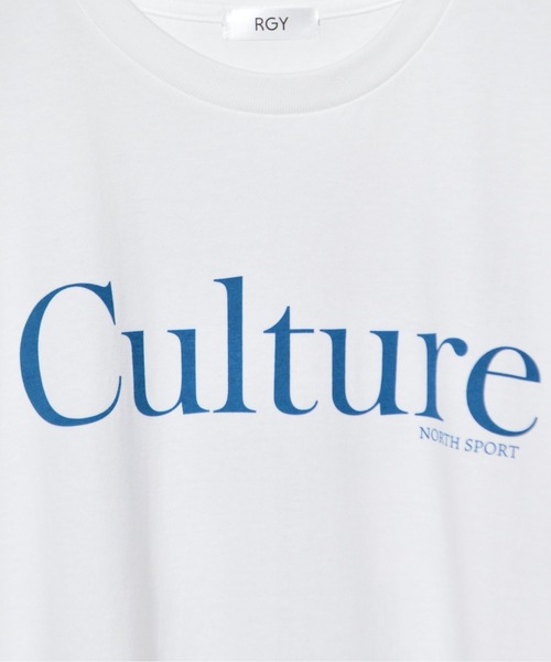 RGY(アールジーワイ)の「【RGY】CULTURE 両面プリントTシャツ(Tシャツ/カットソー・レディース・ブラック/オートミール/ホワイト・MEDIUM/LARGE)」の4枚目の写真