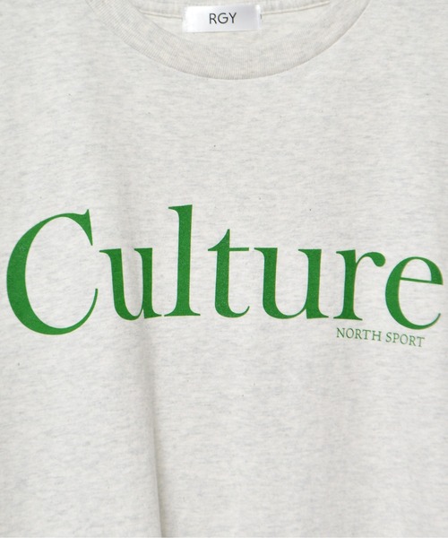 RGY(アールジーワイ)の「【RGY】CULTURE 両面プリントTシャツ(Tシャツ/カットソー・レディース・ブラック/オートミール/ホワイト・MEDIUM/LARGE)」の6枚目の写真