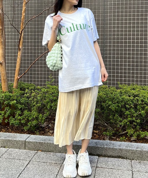 RGY(アールジーワイ)の「【RGY】CULTURE 両面プリントTシャツ(Tシャツ/カットソー・レディース・ブラック/オートミール/ホワイト・MEDIUM/LARGE)」の14枚目の写真