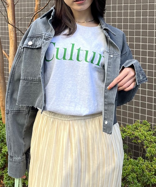 RGY(アールジーワイ)の「【RGY】CULTURE 両面プリントTシャツ(Tシャツ/カットソー・レディース・ブラック/オートミール/ホワイト・MEDIUM/LARGE)」の15枚目の写真