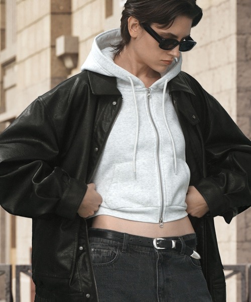 ENDER PRODUCTS（エンダープロダクツ）の「2WAYヴィンテージデザインフライトジャケット【ENDER PRODUCTS/エンダープロダクツ】（ブルゾン・メンズ・ブラック・M/L）」の4枚目の写真