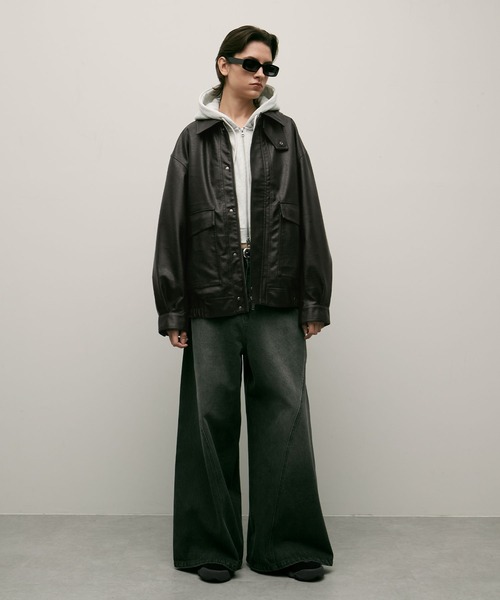 2WAYヴィンテージデザインフライトジャケット【ENDER PRODUCTS