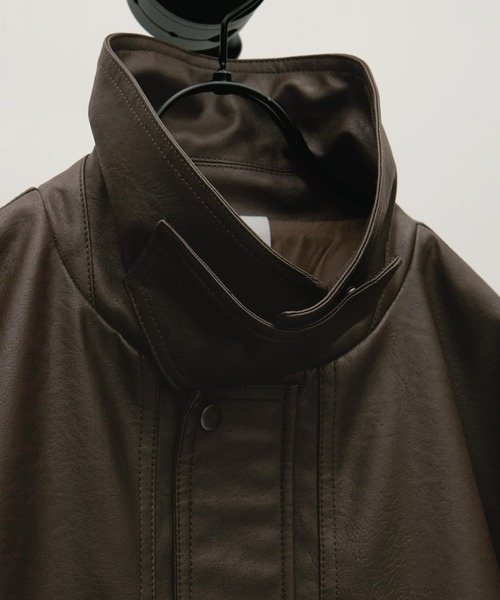 ENDER PRODUCTS（エンダープロダクツ）の「2WAYヴィンテージデザインフライトジャケット【ENDER PRODUCTS/エンダープロダクツ】（ブルゾン・メンズ・ブラック・M/L）」の15枚目の写真