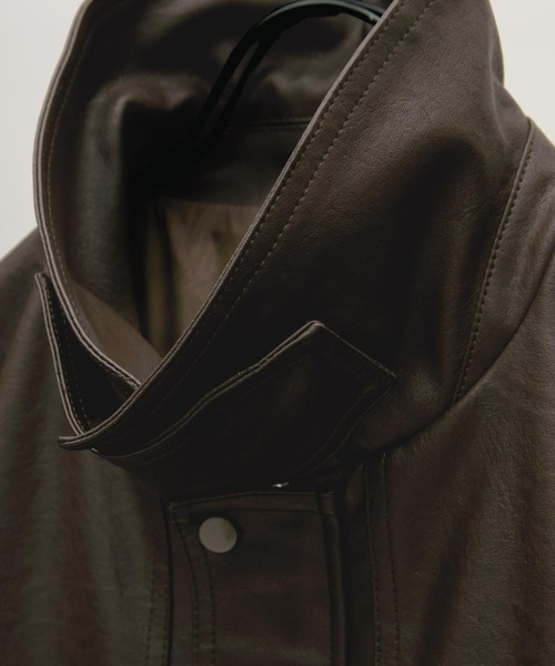 ENDER PRODUCTS（エンダープロダクツ）の「2WAYヴィンテージデザインフライトジャケット【ENDER PRODUCTS/エンダープロダクツ】（ブルゾン・メンズ・ブラック・M/L）」の16枚目の写真