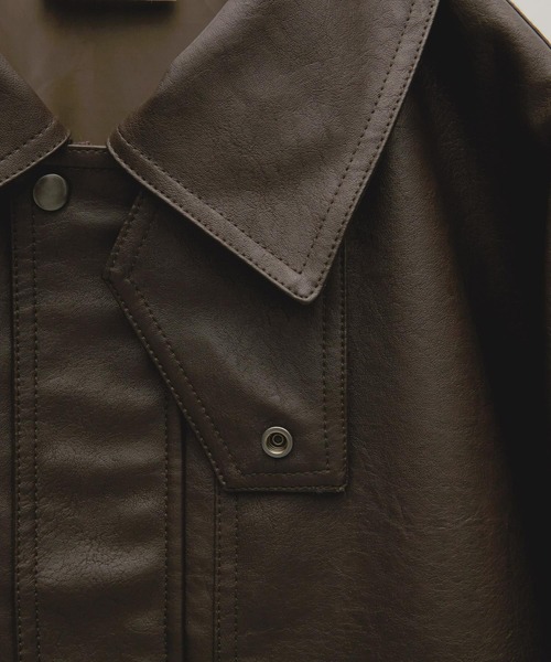 ENDER PRODUCTS（エンダープロダクツ）の「2WAYヴィンテージデザインフライトジャケット【ENDER PRODUCTS/エンダープロダクツ】（ブルゾン・メンズ・ブラック・M/L）」の17枚目の写真