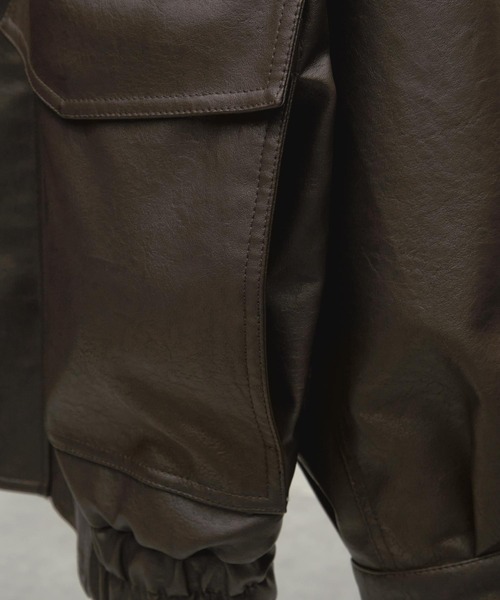 ENDER PRODUCTS（エンダープロダクツ）の「2WAYヴィンテージデザインフライトジャケット【ENDER PRODUCTS/エンダープロダクツ】（ブルゾン・メンズ・ブラック・M/L）」の13枚目の写真