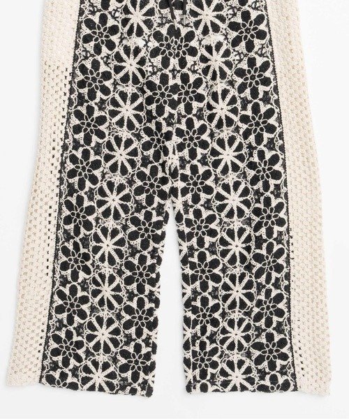 パンツ Eaphi PATTERN LACE EASY PANTS PATTERN LACE EASY PANTS