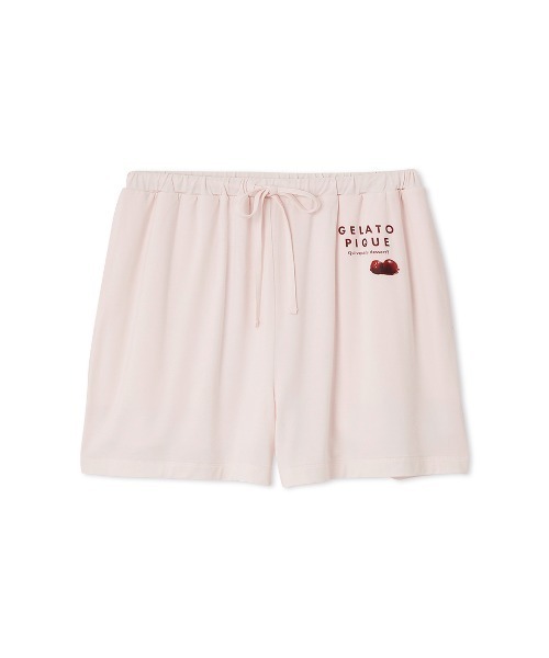 新品　ジェラートピケ接触冷感COOLレーヨンデザートロゴT&ショートパンツセット セール】【接触冷感】COOLレーヨンデザートロゴショートパンツ