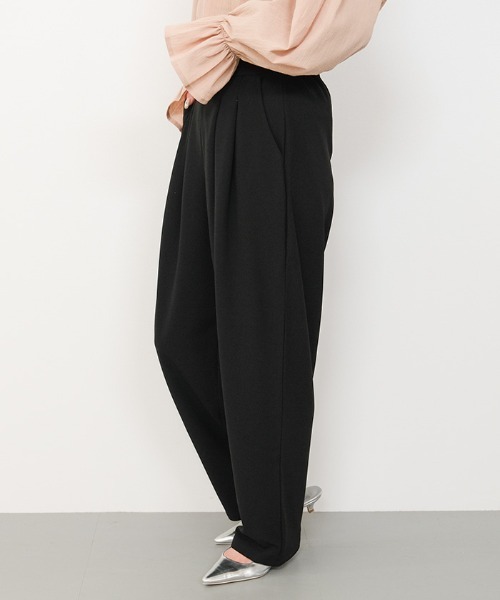 aquagarage(アクアガレージ)の「タックジョーゼットパンツ(その他パンツ・レディース・ブラック/ブルー/グレー・M/L)」の11枚目の写真
