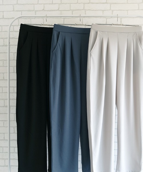 aquagarage(アクアガレージ)の「タックジョーゼットパンツ(その他パンツ・レディース・ブラック/ブルー/グレー・M/L)」の17枚目の写真